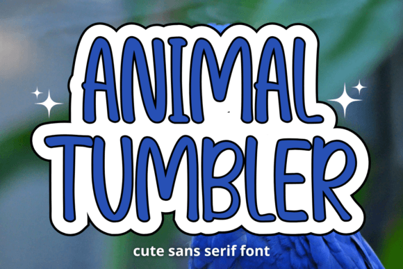 Animal Tumbler: A Bold Sans Serif for Modern Branding