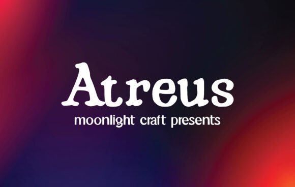 Atreus: A Modern Sans Serif Typeface for Editorial Design