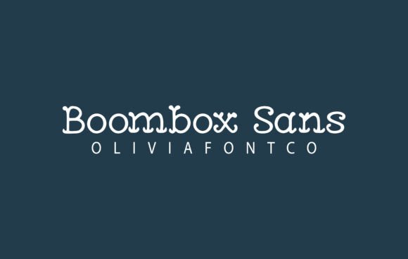Boombox Sans: A Quirky Typeface for Handmade Brands