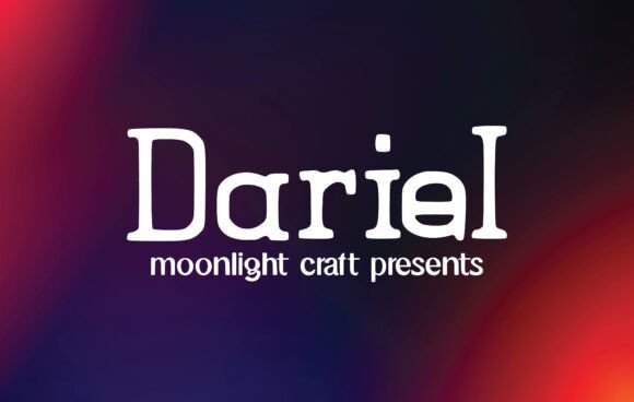 Dariel: A Modern Sans Serif Typeface for Bold Branding