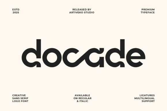Docade Font Review: A Modern Sans Serif for Web Design
