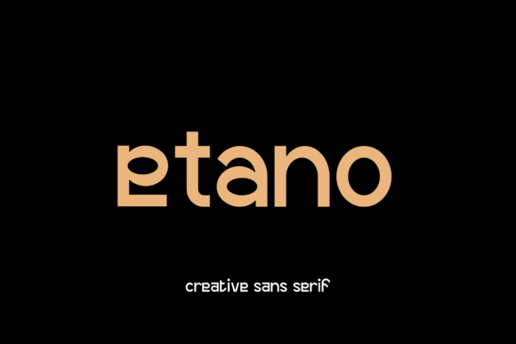 Etano: The Modern Typeface for Consistent Small Business Branding