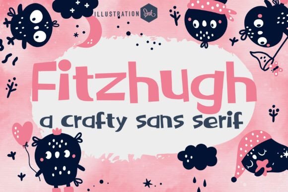 Fitzhugh: A Whimsical Sans Serif Font for Editorial Design