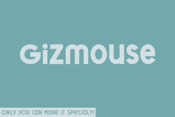 Gizmouse: A Unique Sans Serif Font for Branding