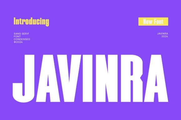 Javinra: A Timeless Sans Serif Font for Your Brand