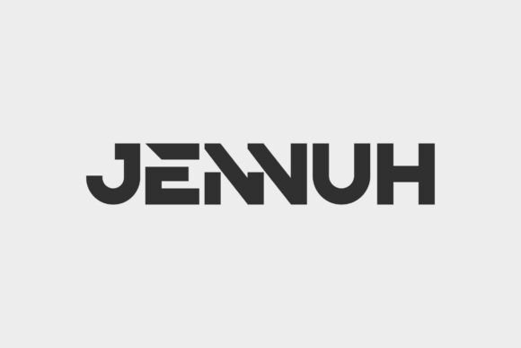 Jennuh: A Bold Sans Serif Font for Modern Branding