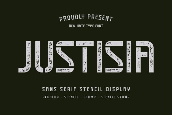 Justisia: A Bold Sans Serif Font for Strong Brand Identity