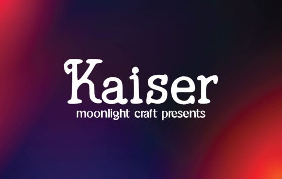 Kaiser: A Modern Sans Serif Font for Bold Web Design