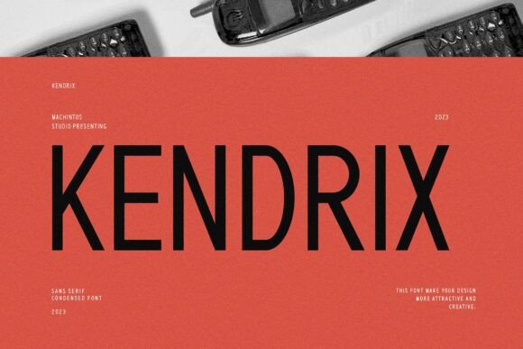 Kendrix Review: A Bold Sans Serif for Modern Brand Identity