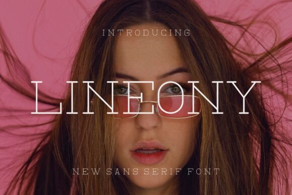 Lineony: A Delicate Sans Serif Font for Modern Web Design