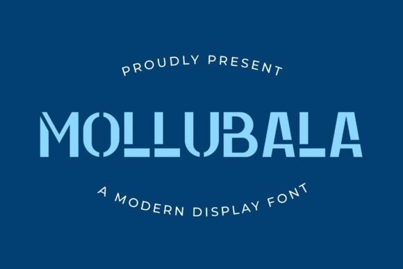 Mollubala: A Modern Sans Serif Font for Small Business Branding