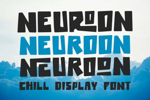 Neuroon: A Quirky Sans Serif Typeface for Modern Web Design
