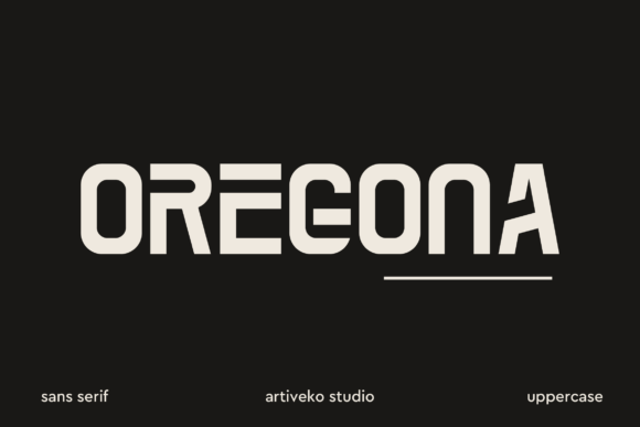 Oregona: A Clean Sans Serif Font for Modern Brands