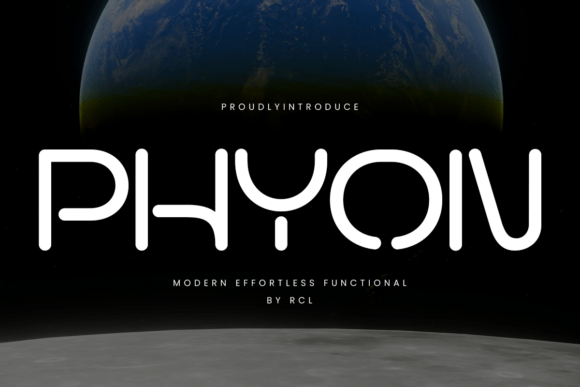 Phyon: A Modern Sans Serif Typeface for Digital Brands