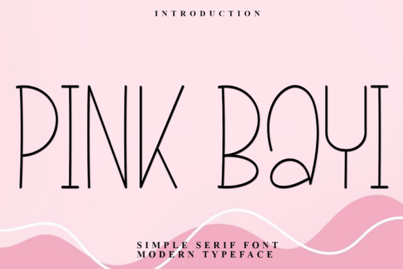 Pink Bayi: A Timeless Sans Serif Font for Editorial Design