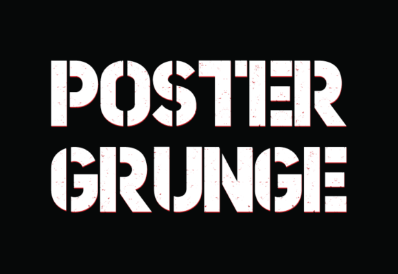 Poster Grunge: The Bold Sans Serif Font for High-Impact Campaigns