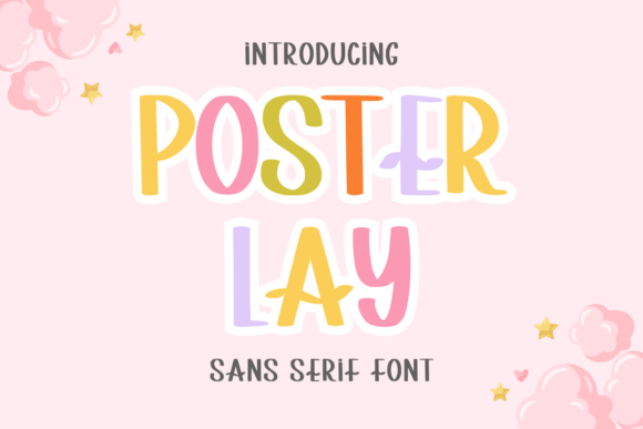 Poster Lay: A Playful Sans Serif Font for Small Business Branding