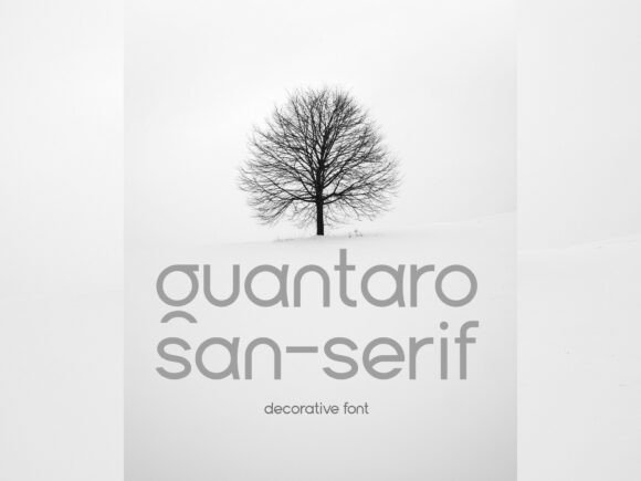 Quantaro: A Modern Sans Serif Font for Bold Branding