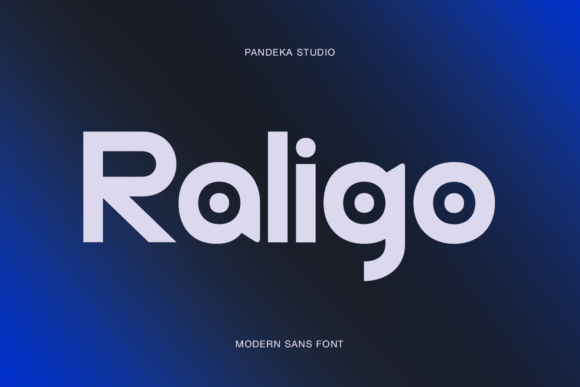 Raligo: A Modern Sans Serif Font for Editorial Design
