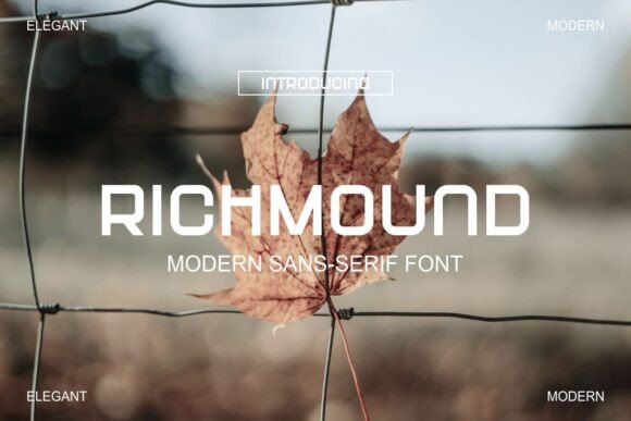 Richmoud: A Modern Sans Serif Font for Handmade Brands