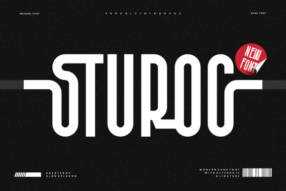 Sturoc: The Modern Typeface That Elevates Your Brand