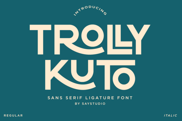 Trolly Kuto: A Modern Sans Serif Font for Web Design