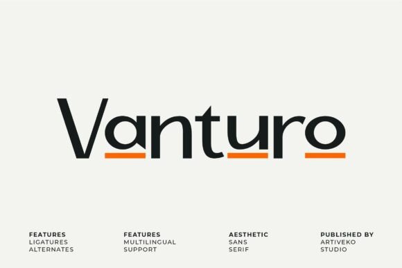 Vanturo Font Review: A Bold Sans Serif for Modern Web Design